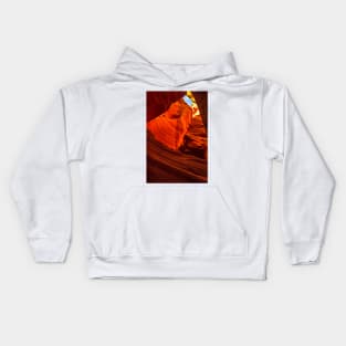 Looking Up from Lower Antelope Canyon - Painterly Kids Hoodie